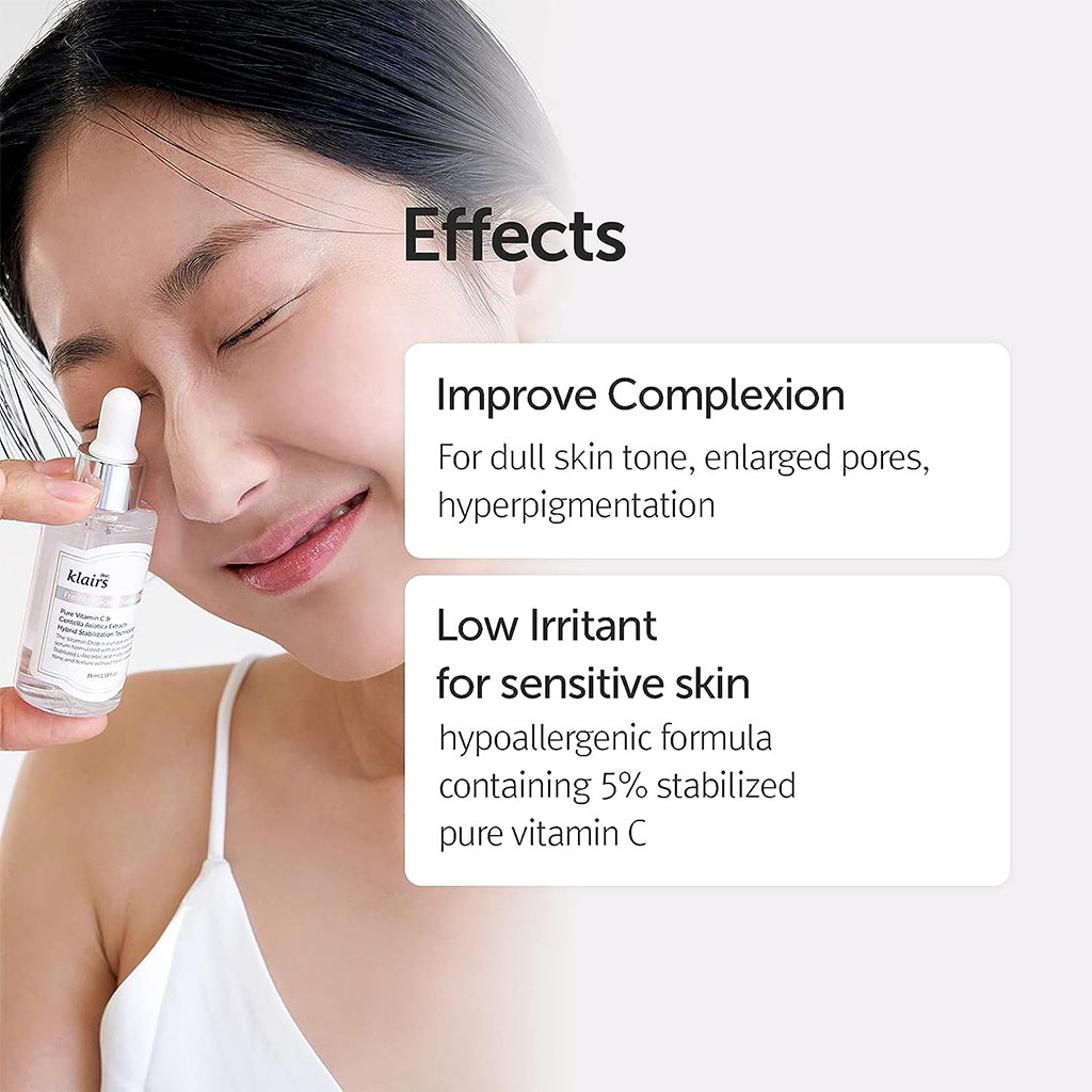Dear Klairs Freshly Juiced Skin Repairing 5% Pure Vitamin C Drop 35ml