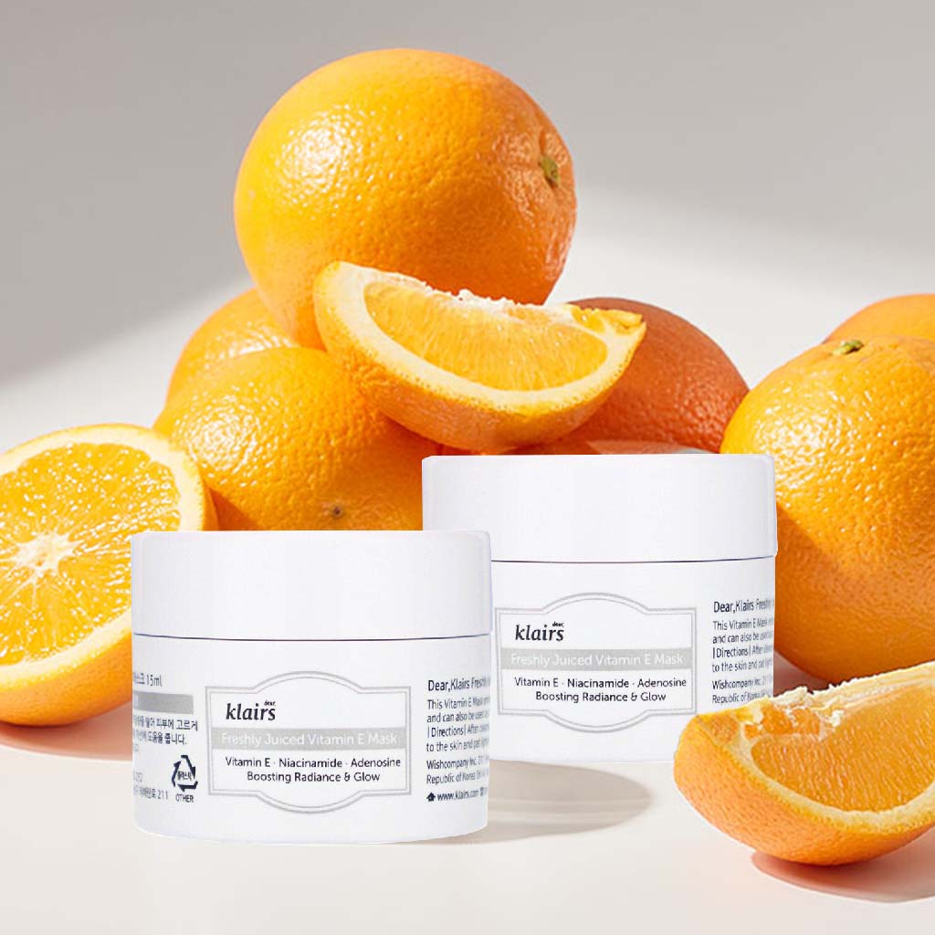 Dear Klairs Freshly Juiced Vitamin E Radiance Booster Face Mask 15ml