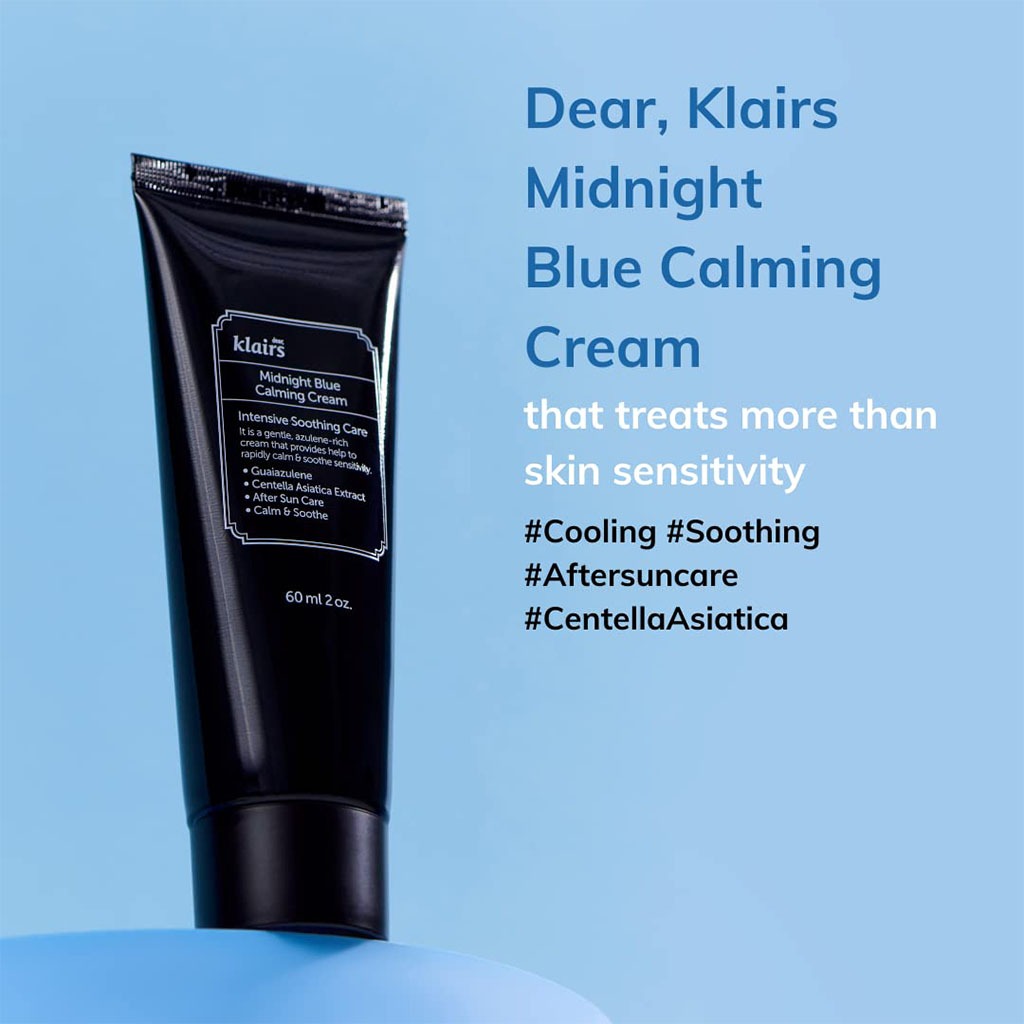 Dear Klairs Midnight Blue Intensive Soothing Care Calming Cream 60ml