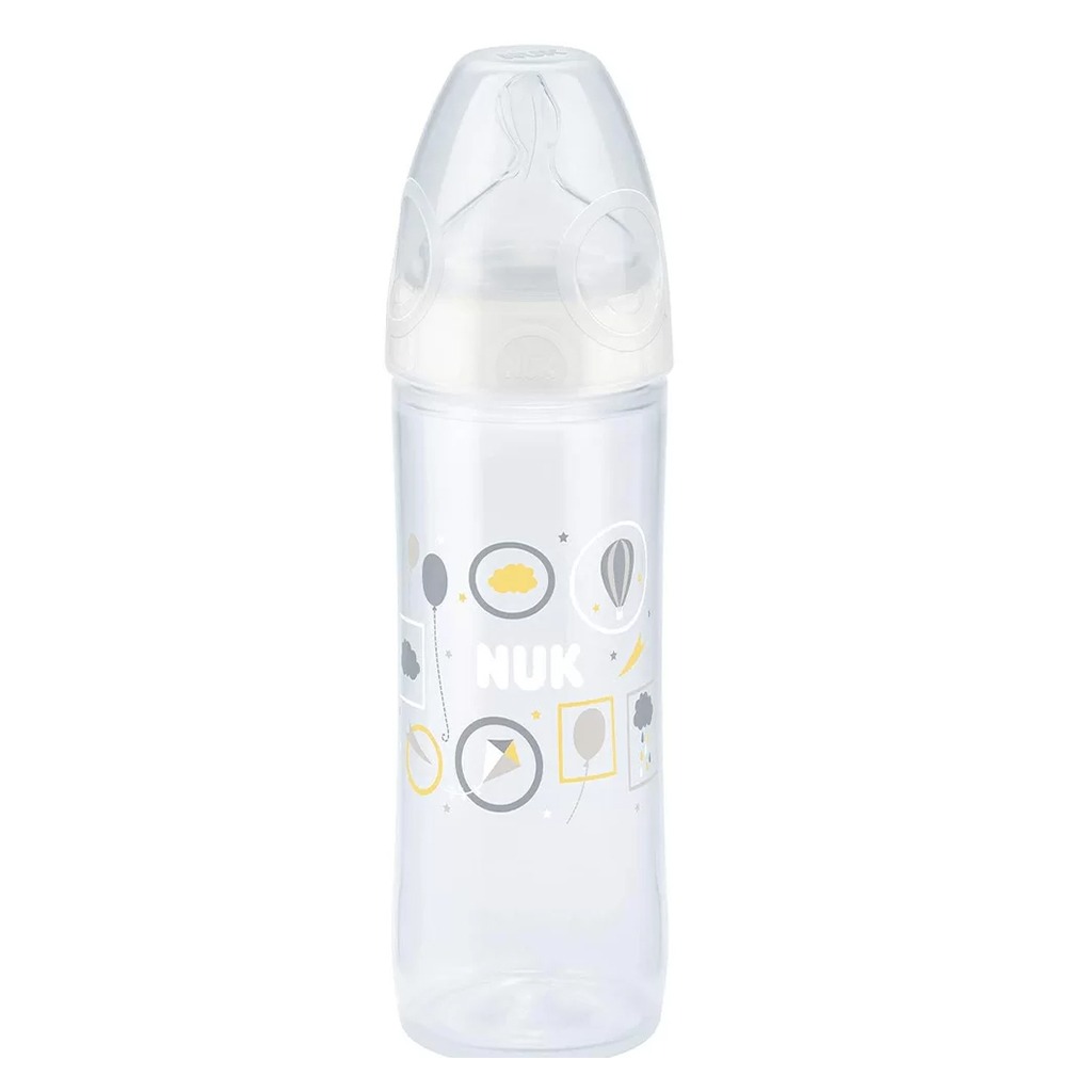 Nuk New Classic 250ml Baby Feeding Bottle, Assorted Pack of 1's