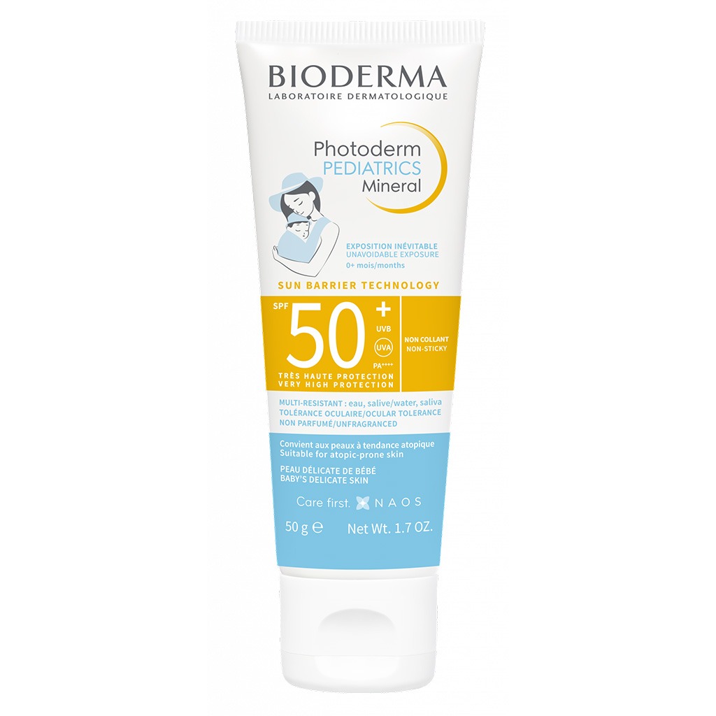Bioderma Photoderm Pediatrics Mineral Sunscreen With SPF 50+ & PA++++ 50g