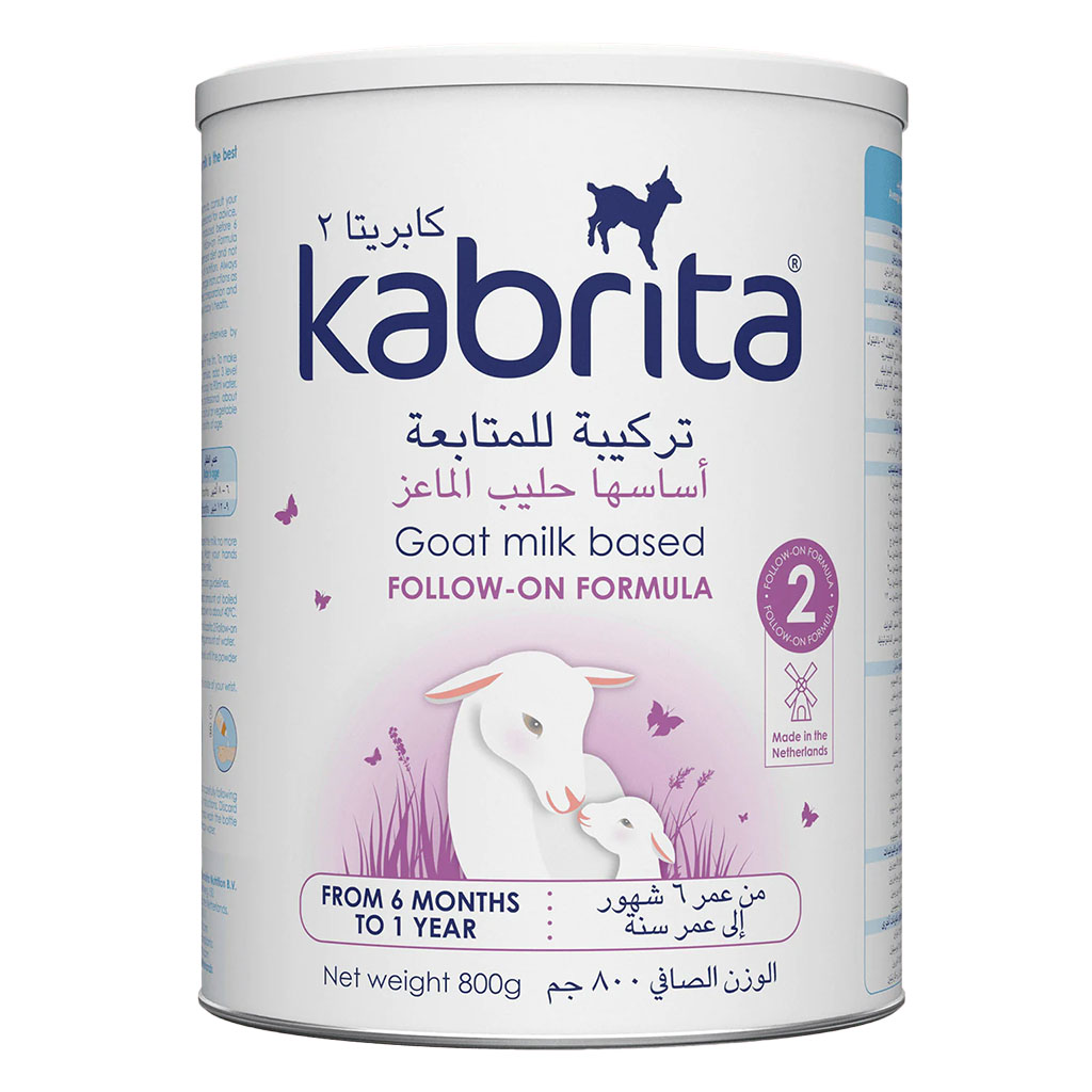Kabrita Gold 2 Goat Milk Based Follow-On Formula For 6 Months to 1 Year Old Baby 800g