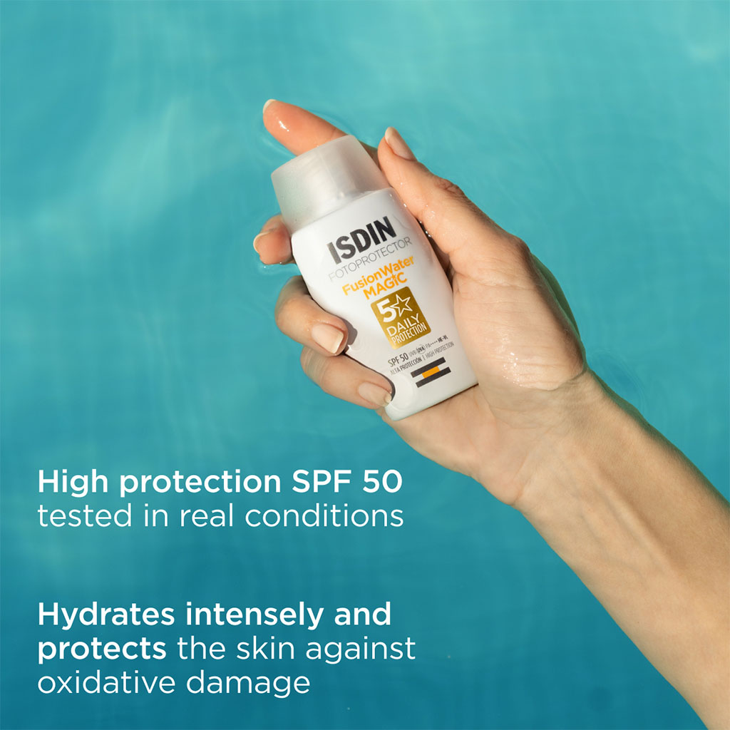 Isdin Fotoprotector Fusion Water Magic SPF 50 Facial Sunscreen 50ml