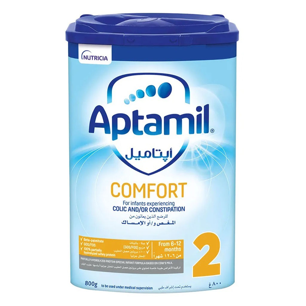 Aptamil Comfort Stage 2 Infant Milk Formula For Colic & Constipation From 6 To 12 Months 800g