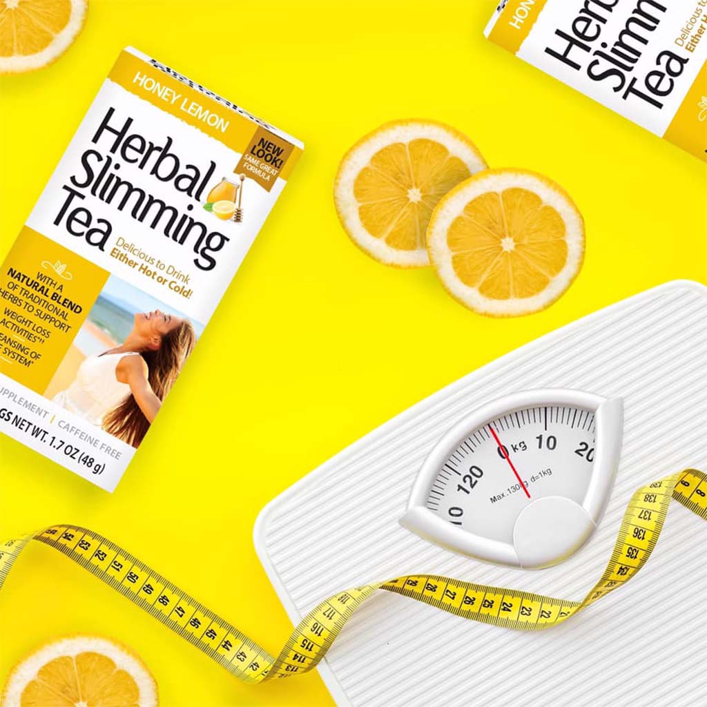 21st Century Herbal Slimming Honey Lemon Tea Bags 24's 1.6oz, 45g