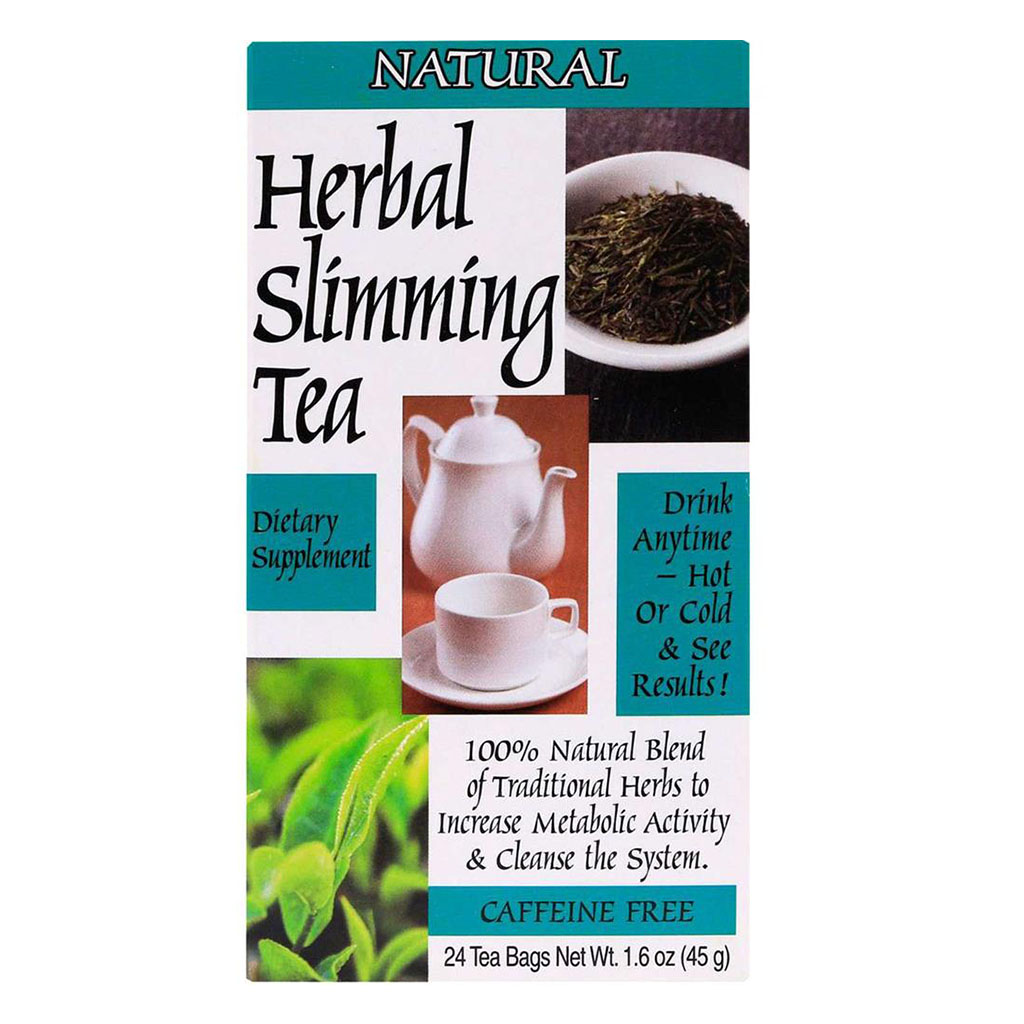 21st Century Herbal Slimming Natural Tea Bags 1.6 oz, 45 g 24's