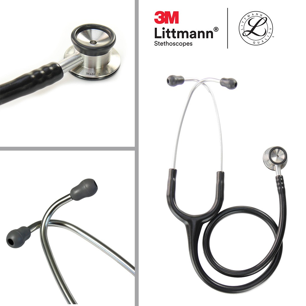 3M Littmann Classic II Paediatric Stethoscope Black 2113