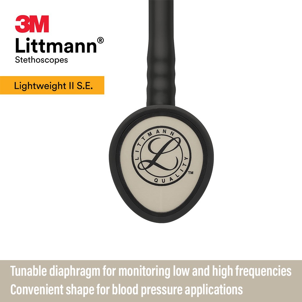 3M Littmann Lightweight II Stethoscope Black 2450