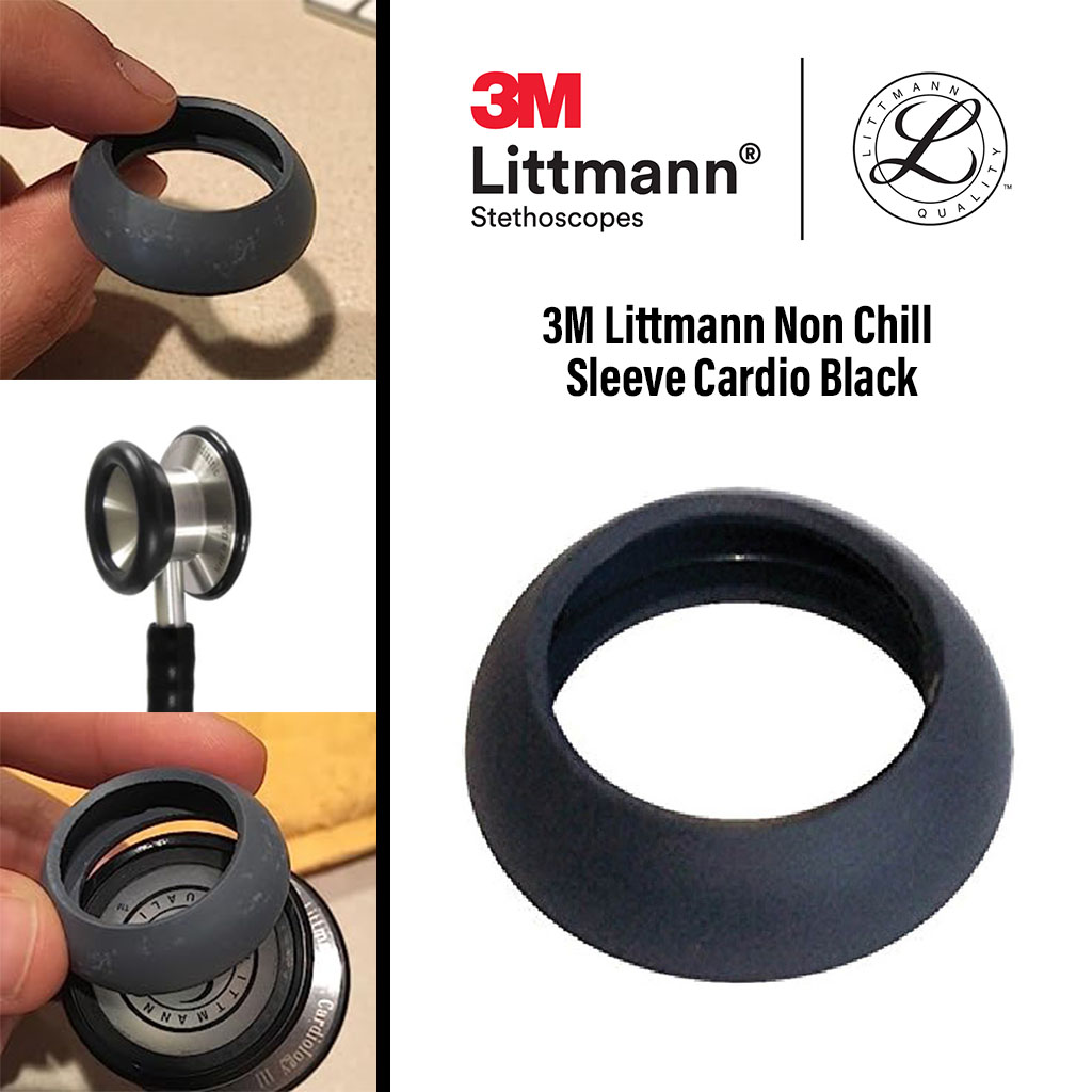 3M Littmann Non Chill Sleeve Cardio Black
