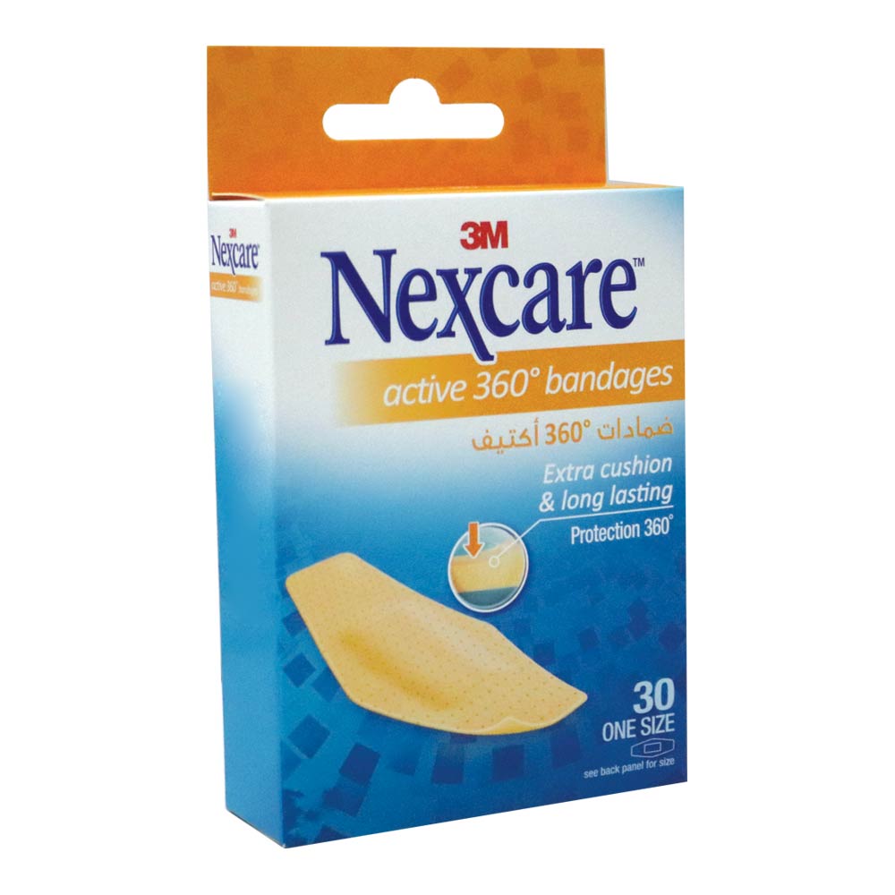 3M Nexcare Active Bandages 30's
