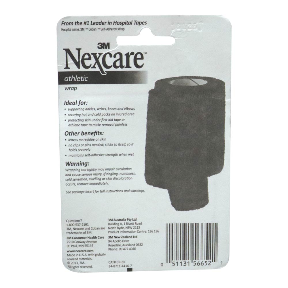3M Nexcare Athletic Wrap Red 3 inch x 2.2 yards