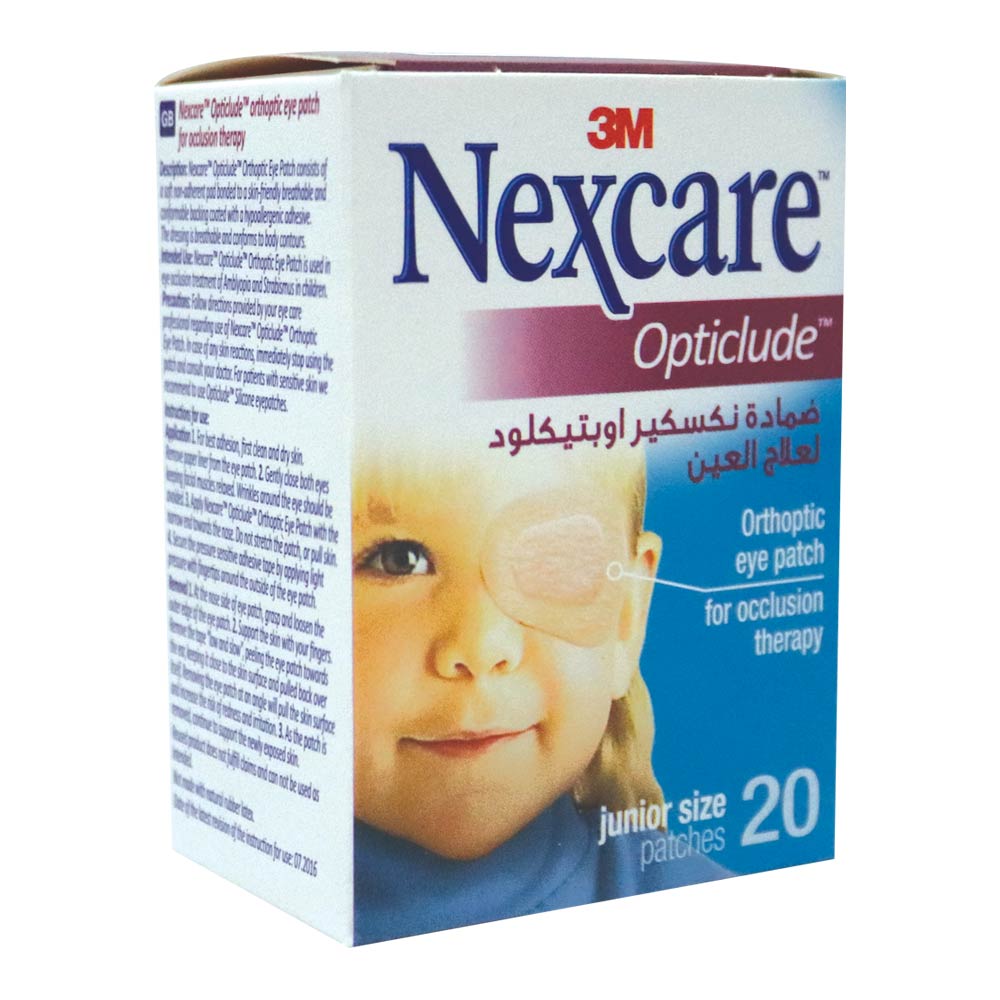 3M Nexcare Junior Opticlude Eye Patch 20's