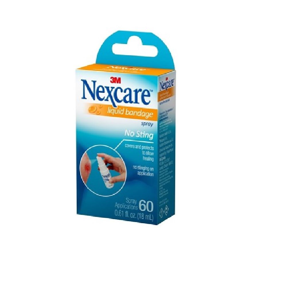 3M Nexcare Liquid Bandage Spray 0.16 fl oz, 18 mL