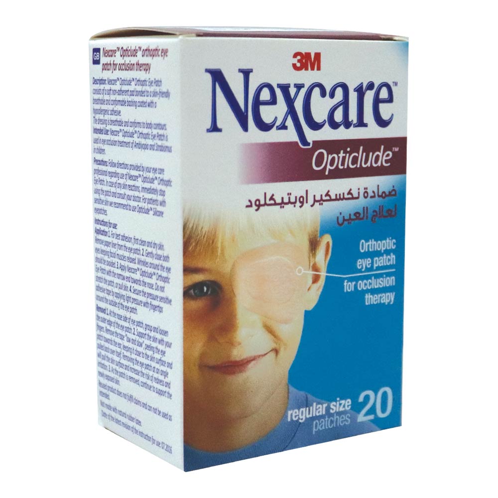 3M Nexcare Opticlude Eye Patch Regular 20's 1539