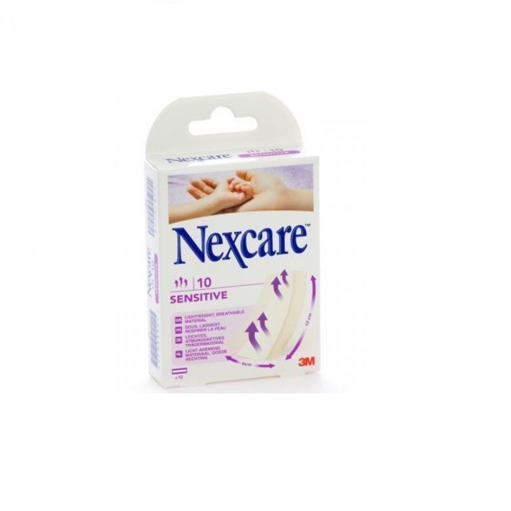 3M Nexcare Sensitive Bandages 10's