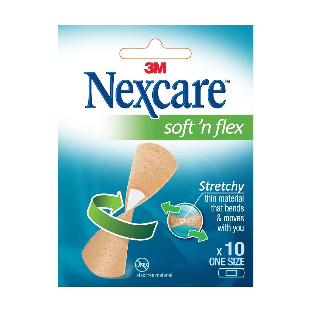 3M Nexcare Soft 'n flex Bandage 10's 575-10E