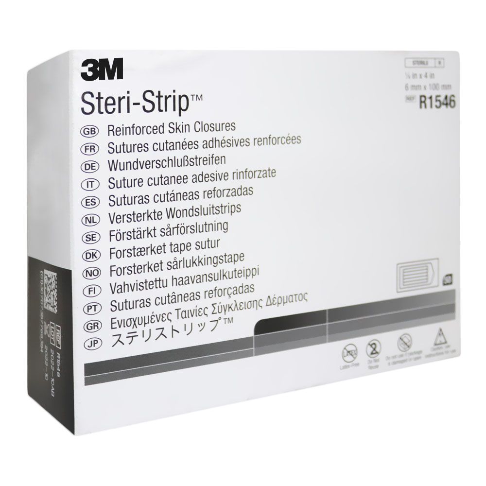 3M Steri-Strip 6 mm x 100 mm 50's
