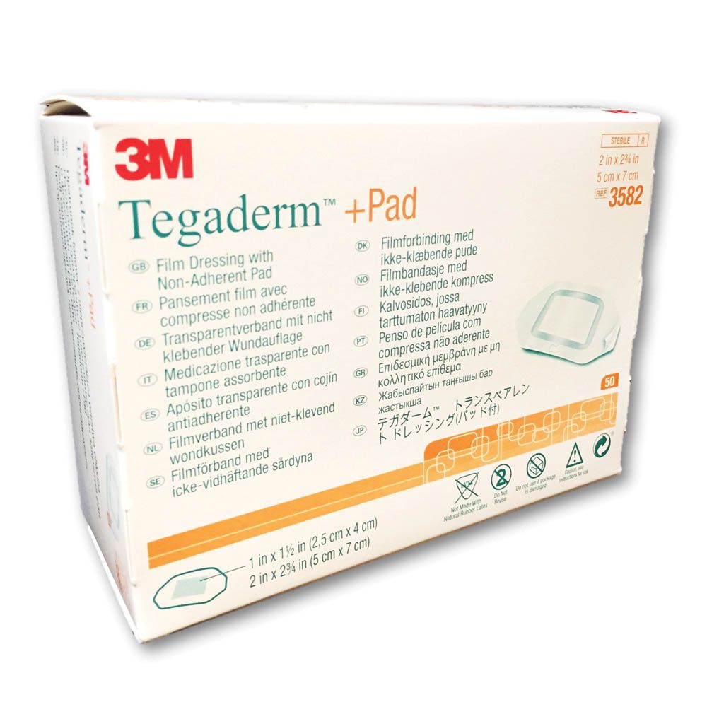 3M Tegaderm+ Pad 5 cm x 7 cm 50's