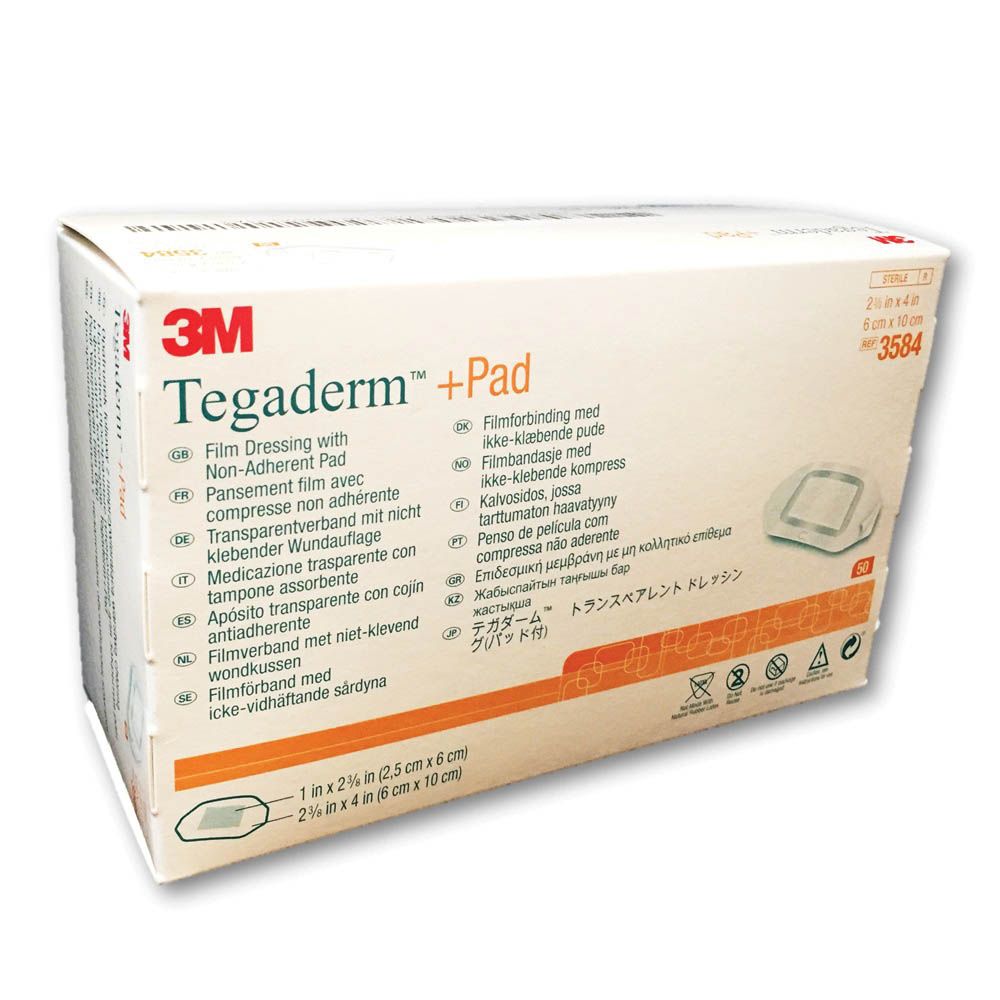 3M Tegaderm+ Pad 6 cm x 10 cm 50's