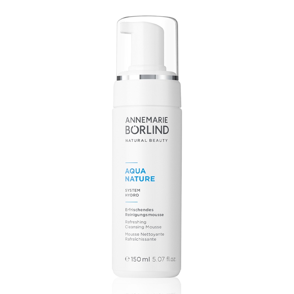 Annemarie Borlind Aquanature Refreshing Cleansing Mousse For Dirt & Make-up Removal 150ml
