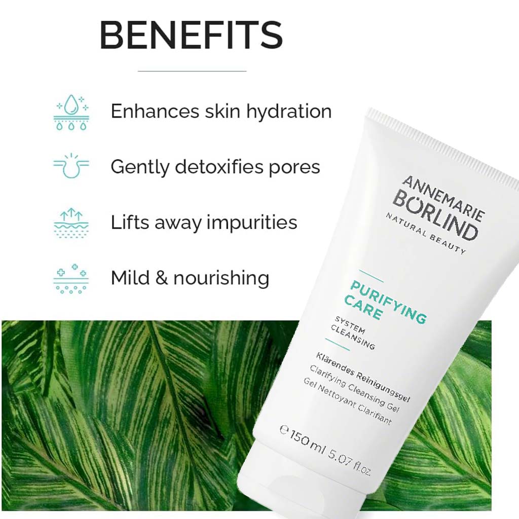 Annemarie Borlind Purifying Care Cleansing Gel For Blemish & Acne Prone Skin 150ml
