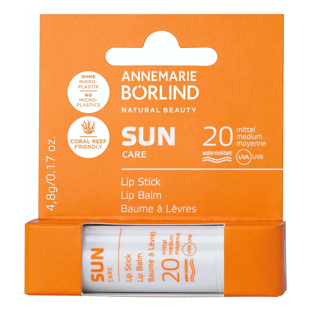 Annemarie Borlind Sun Care SPF 20 Lip Balm 4.8g