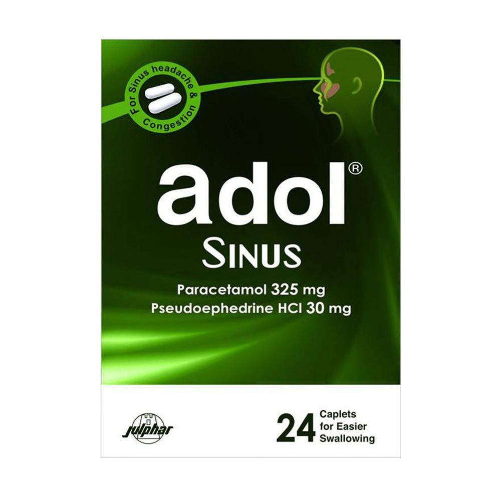 Adol Sinus Caplets 24's