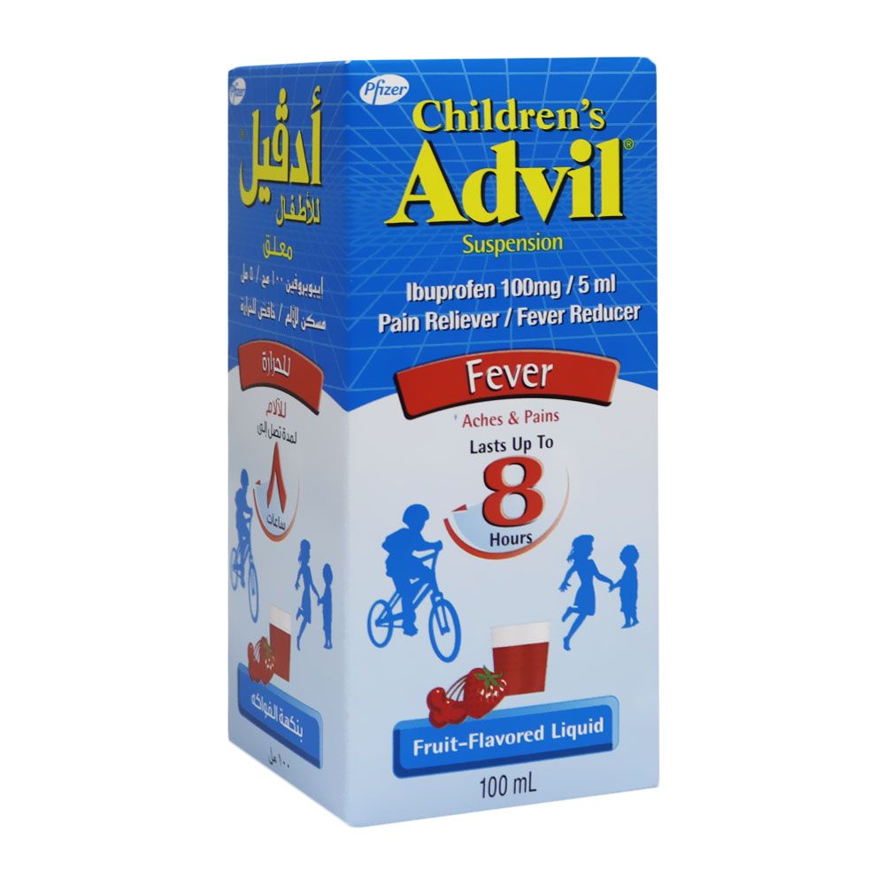 Advil 100 mg/5 mL Suspension 100 mL