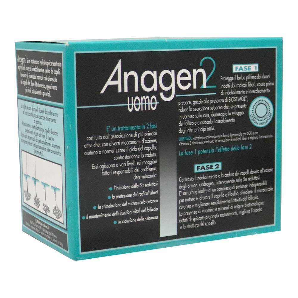 Anagen 2 Anti Hair Loss Lotion Vial For Men 12's