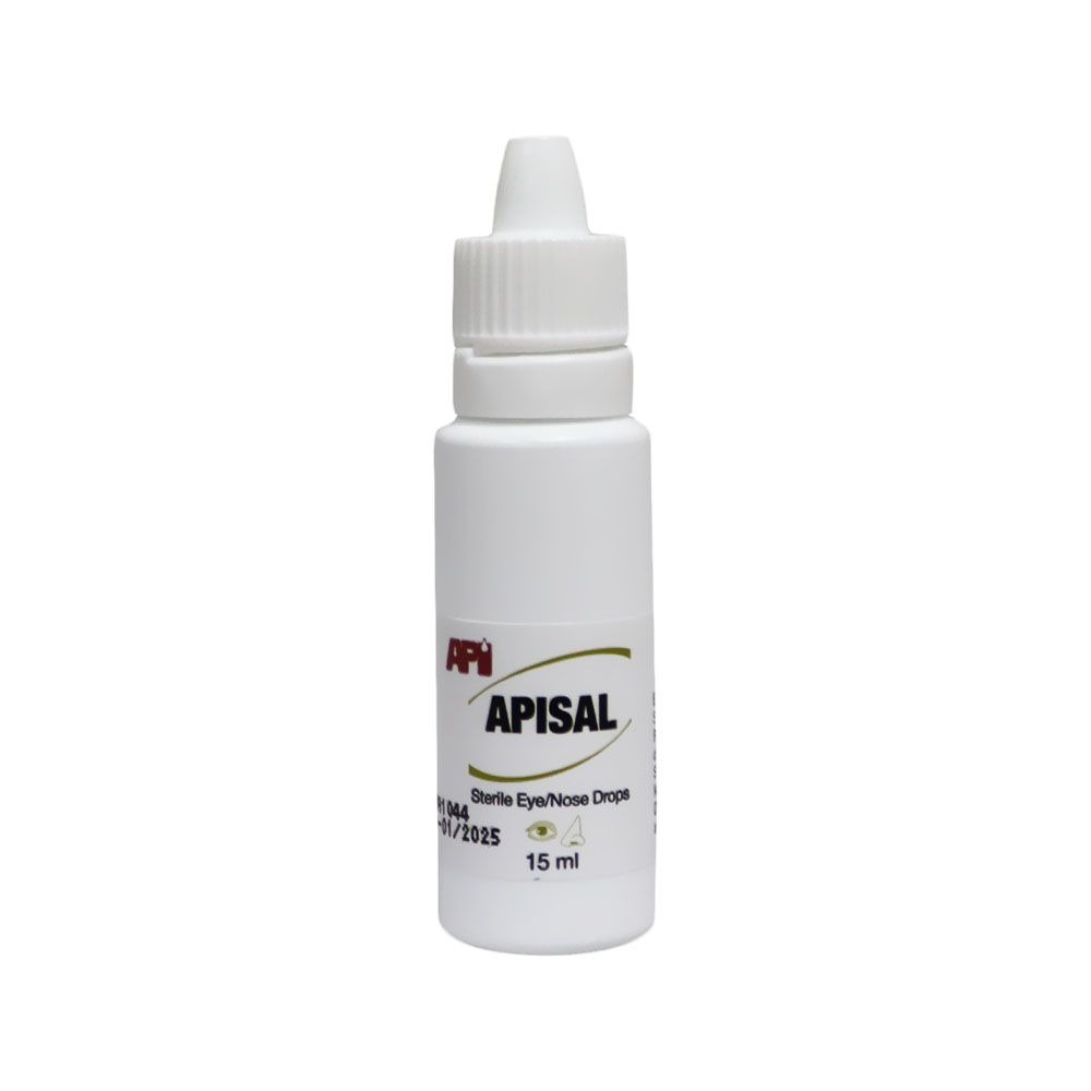 Apisal Sterile Eye and Nose Drops 15 mL