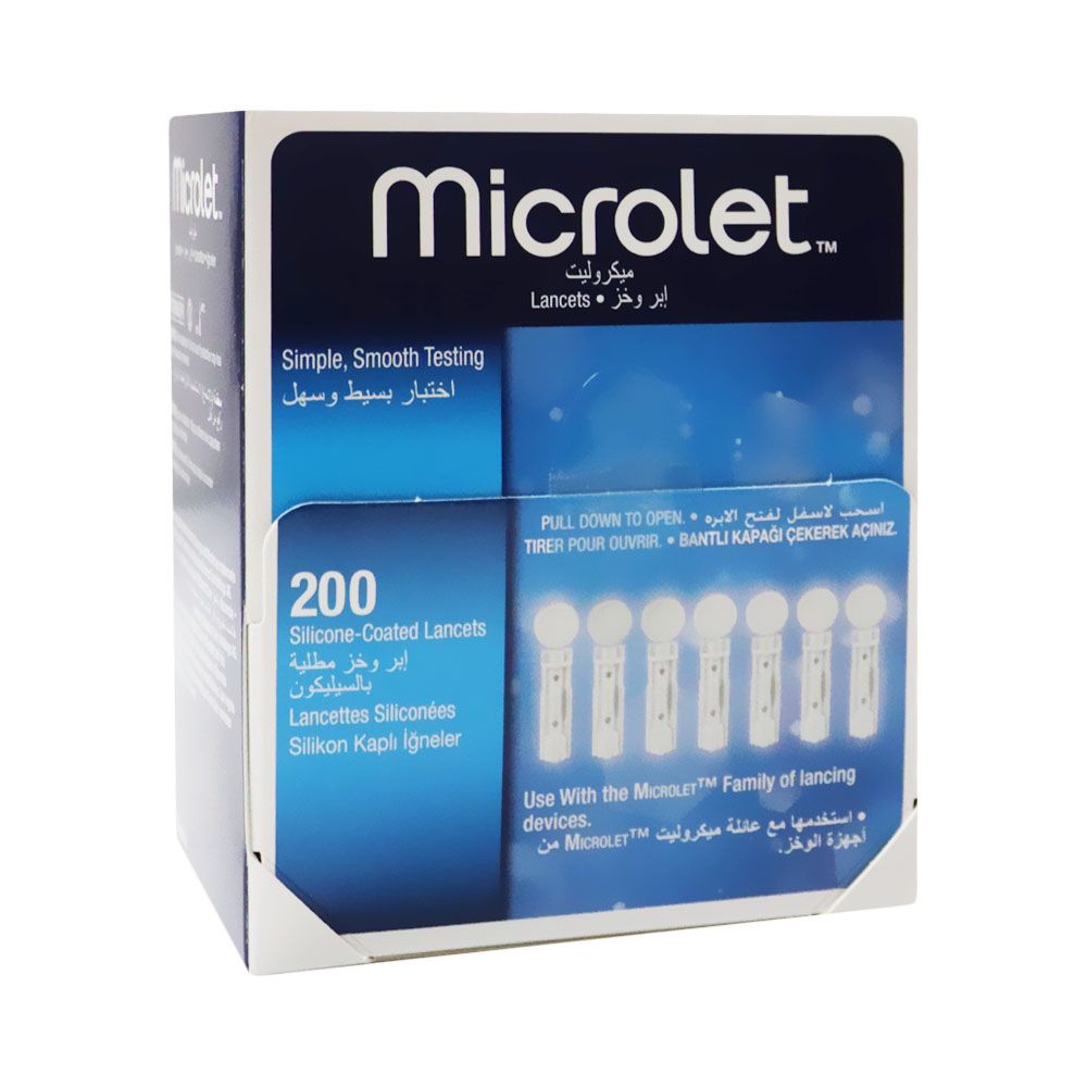 Bayer Microlet Lancets 200's