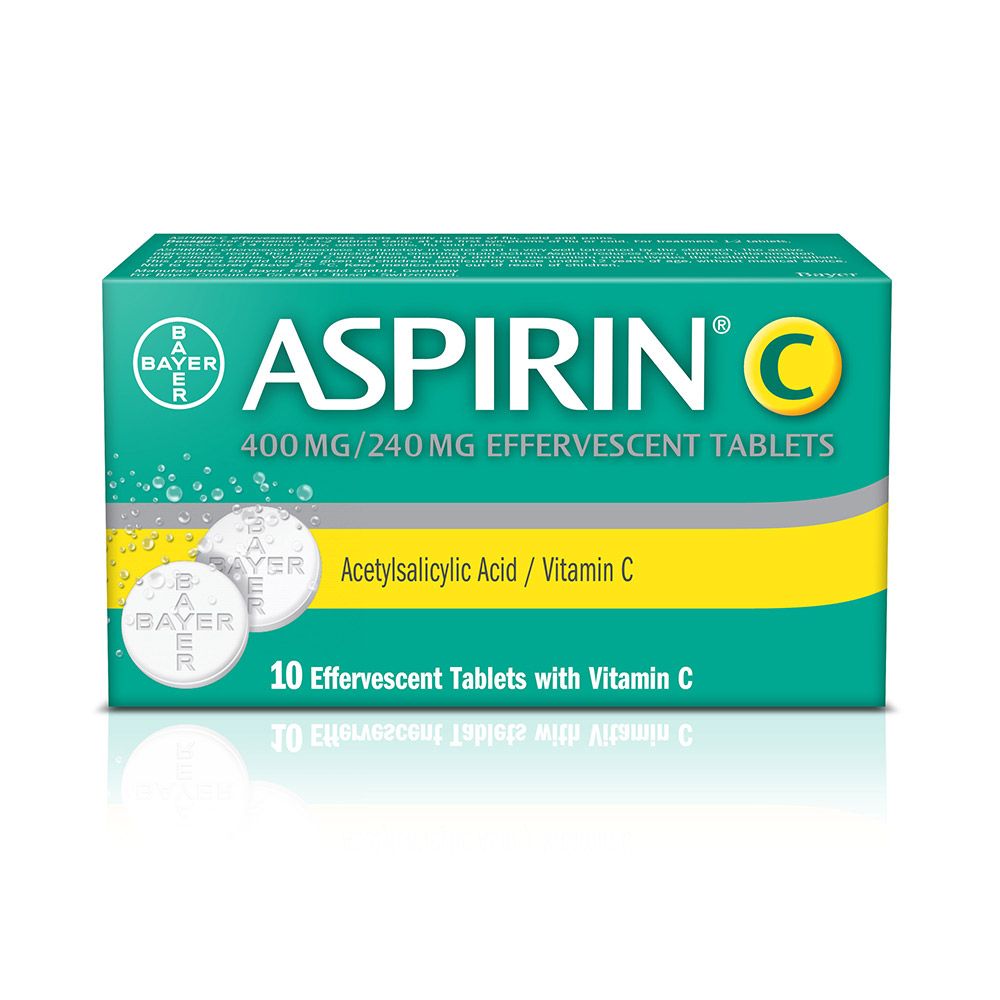 Aspirin C Effervescent Tablet 10's