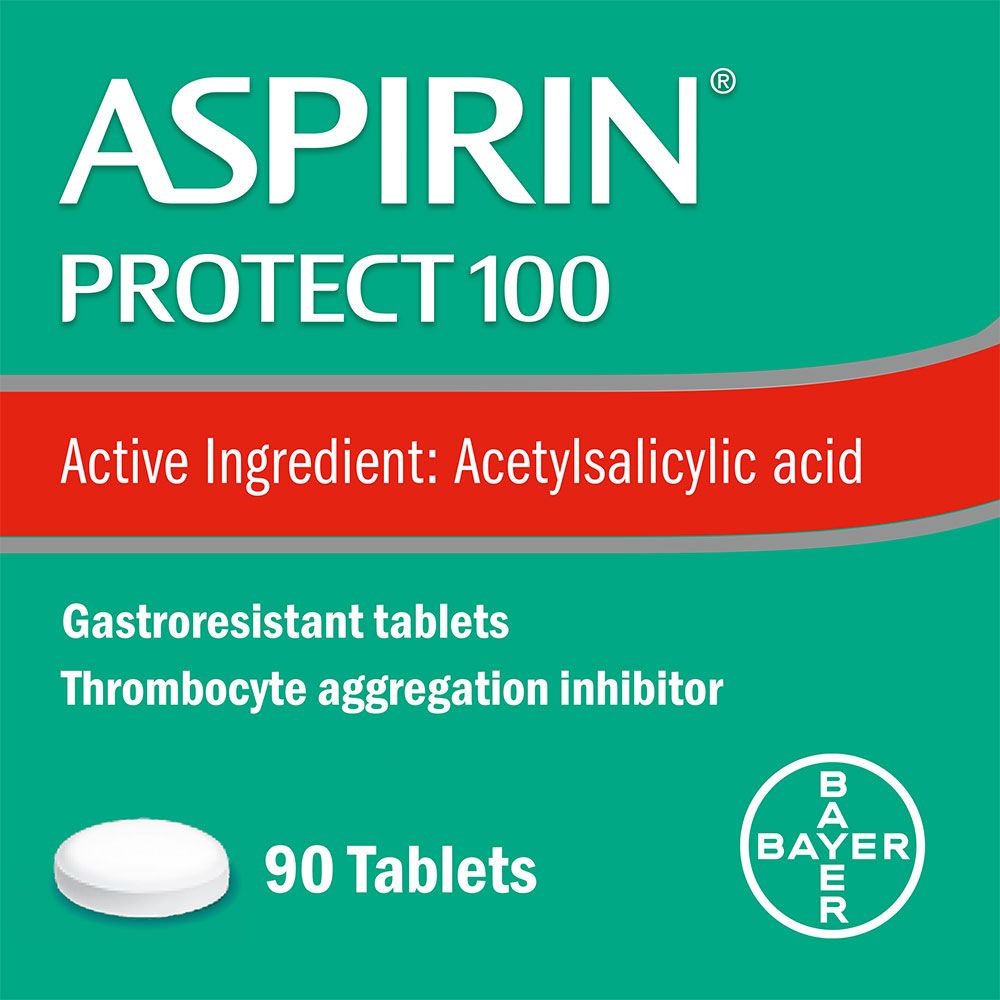 Aspirin Protect 100 mg Tablets 90's