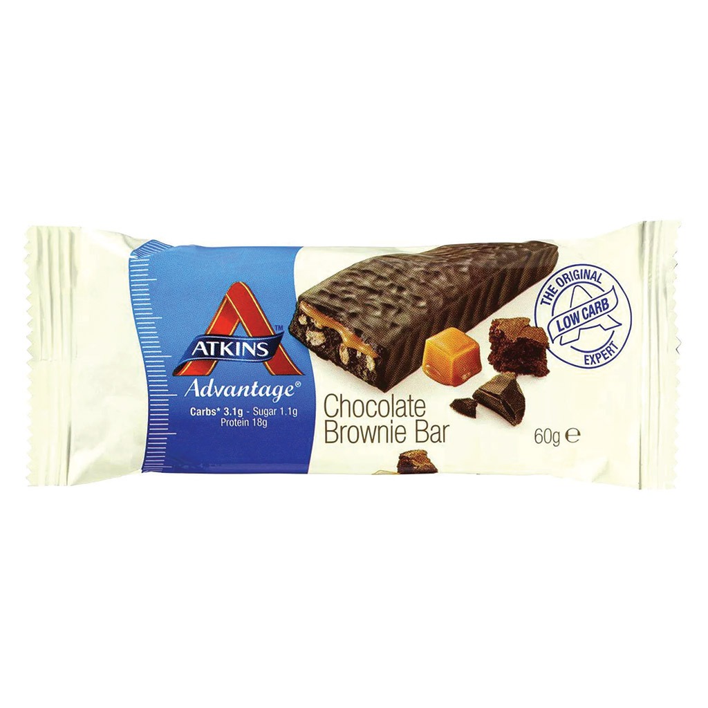 Atkins Advantage Chocolate Brownie Protein Bar 60 g, 1's