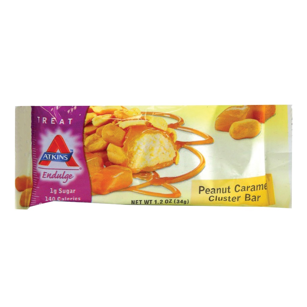 Atkins Endulge Peanut Caramel Cluster Bar 34 g 1's