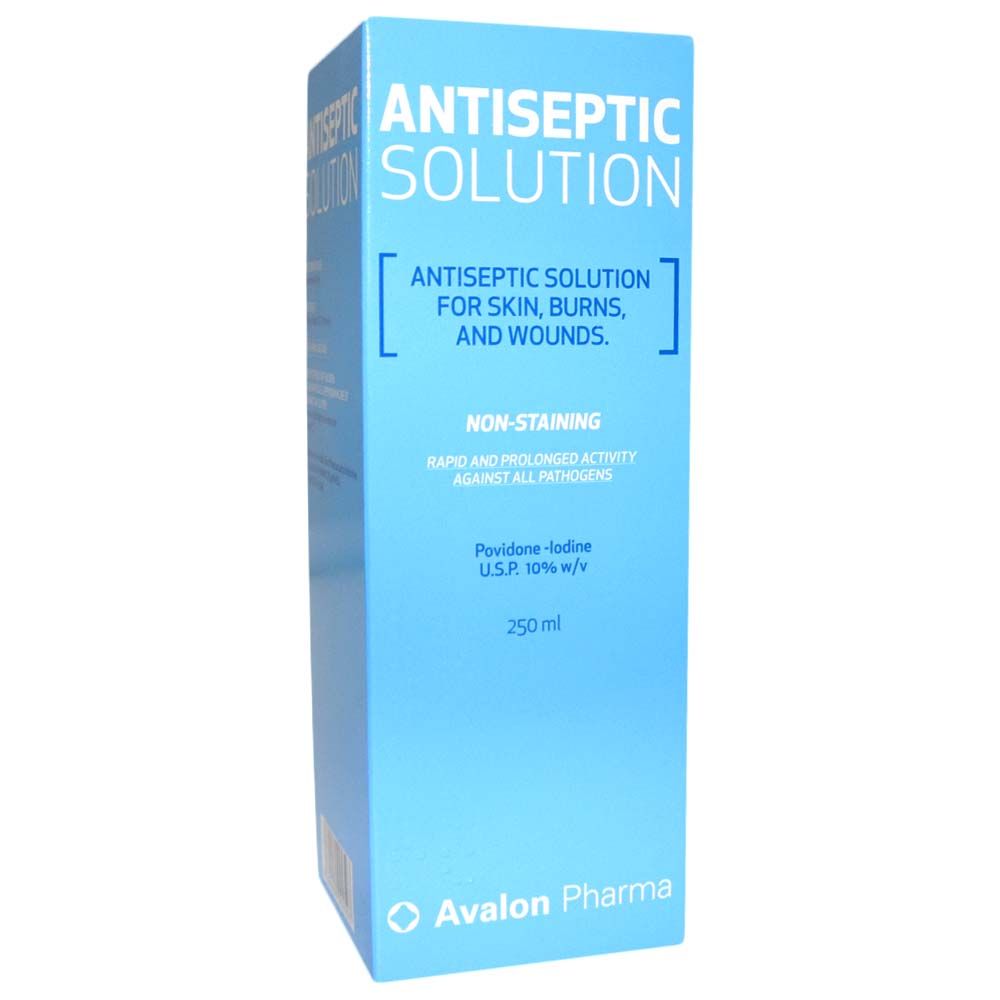Avalon Antiseptic Povidine Iodine Solution 250 mL