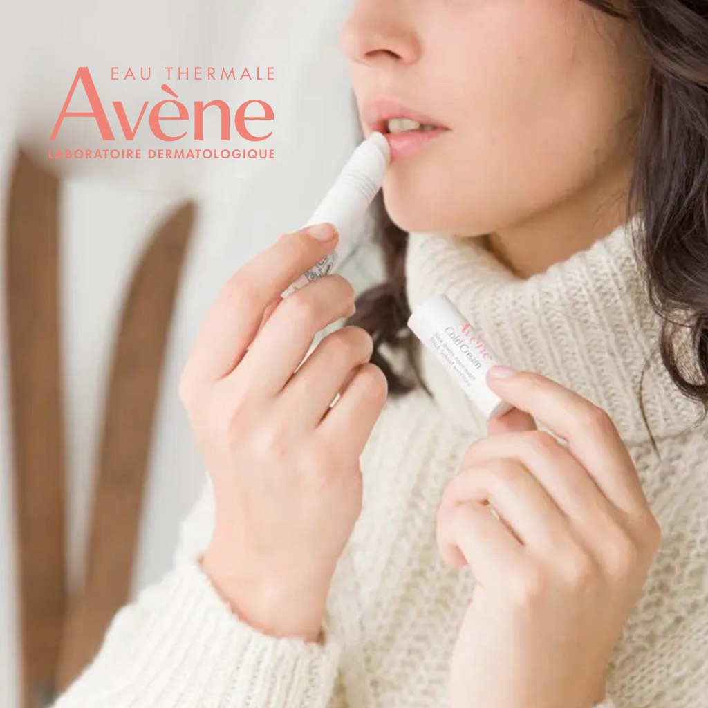 Avene Cold Cream Nourishing Lip Balm For Dry & Chapped Lips 4g
