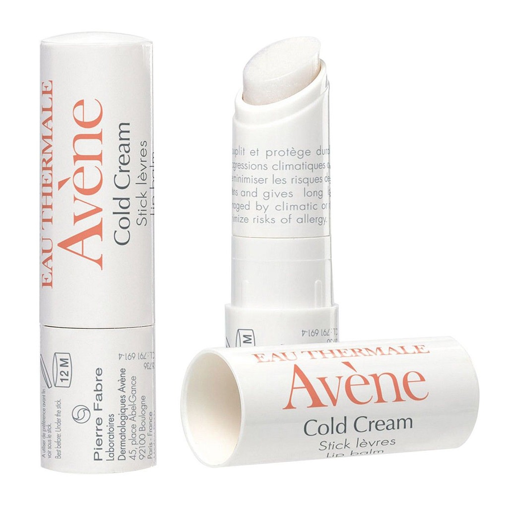 Avene Cold Cream Nourishing Lip Balm For Dry & Chapped Lips 4g