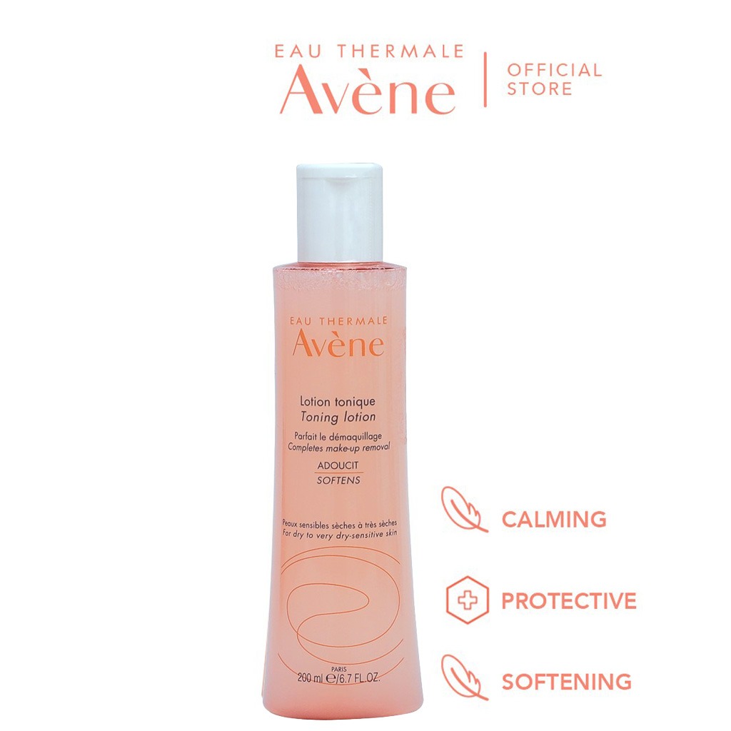 Avene Gentle Toner Lotion For Dry Skin & Sensitive Skin 200ml