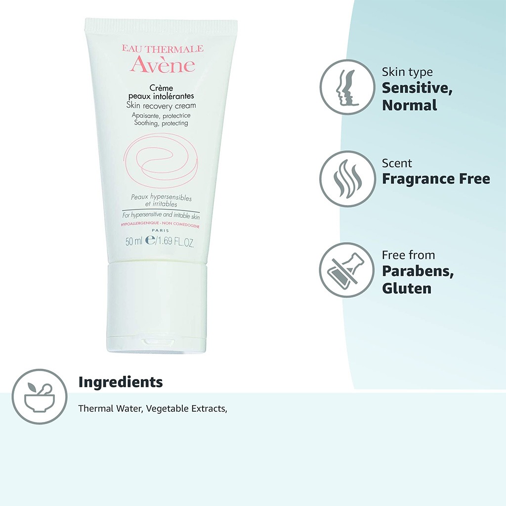 Avene Skin Recovery Cream For Hypersensitive Skin 50ml