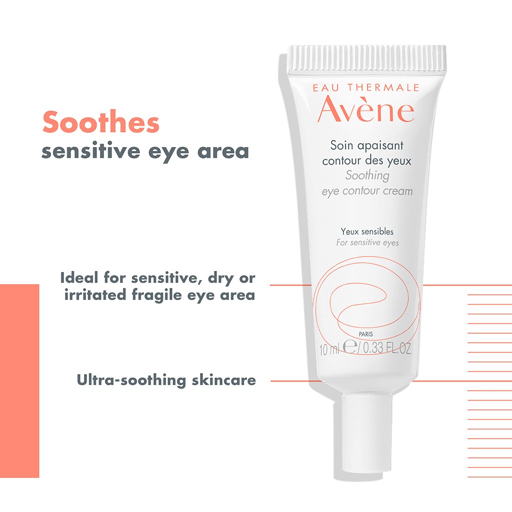Avene Soothing Eye Contour Cream For Sensitive Skin 10ml