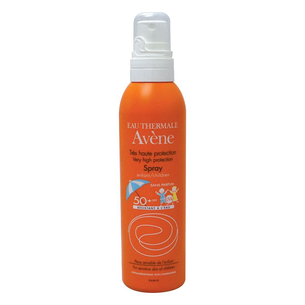 Avene SPF50+ Children's Sunscreen Spray For High Sun Protection 200ml