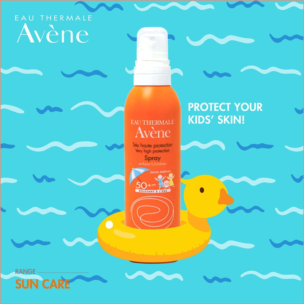 Avene SPF50+ Children's Sunscreen Spray For High Sun Protection 200ml