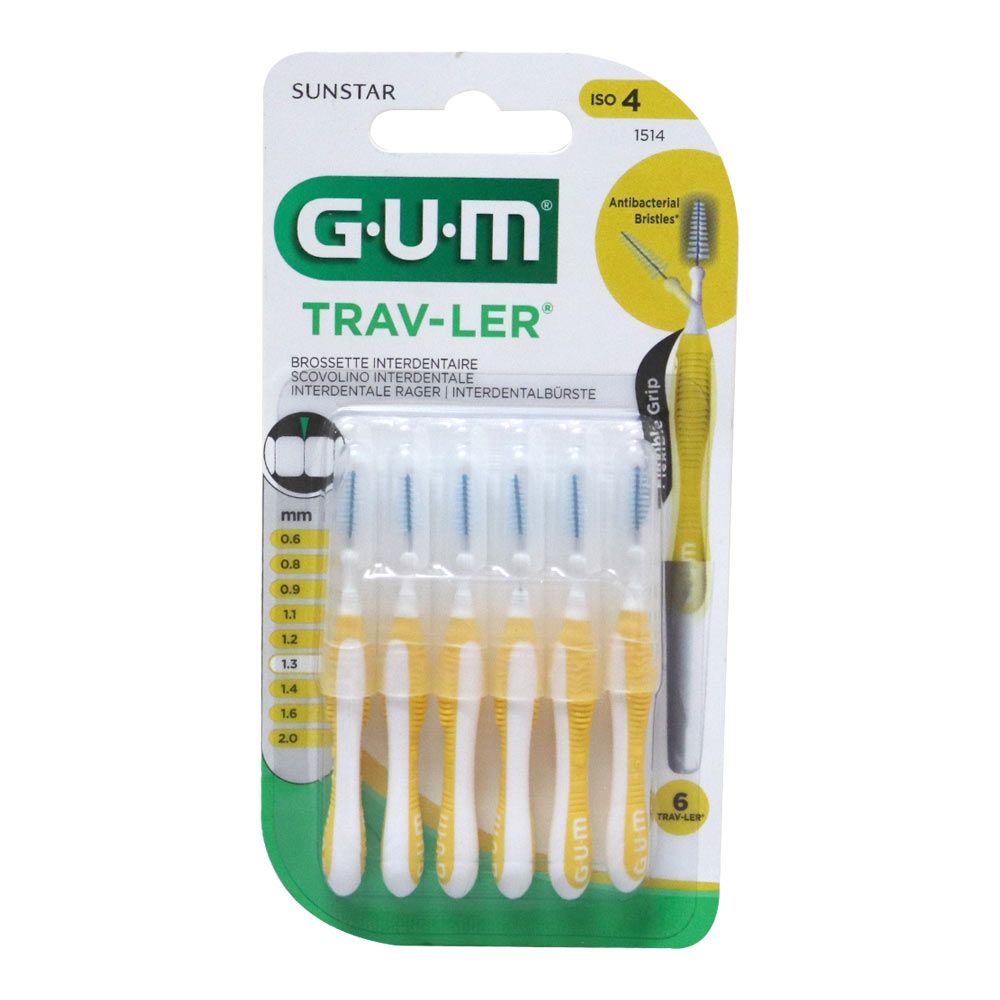 Butler Gum Trav-ler Interdental Brush 1.3 mm 1514