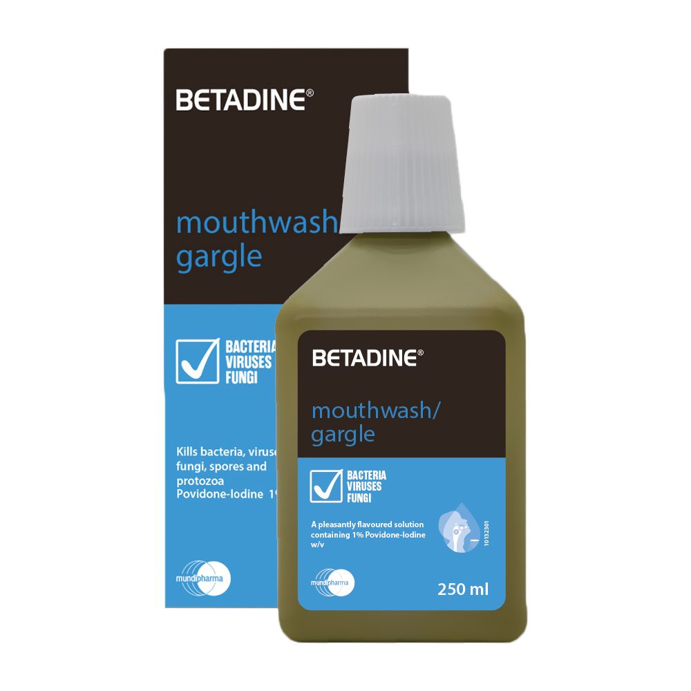 Betadine Mouthwash/Gargle 250 mL