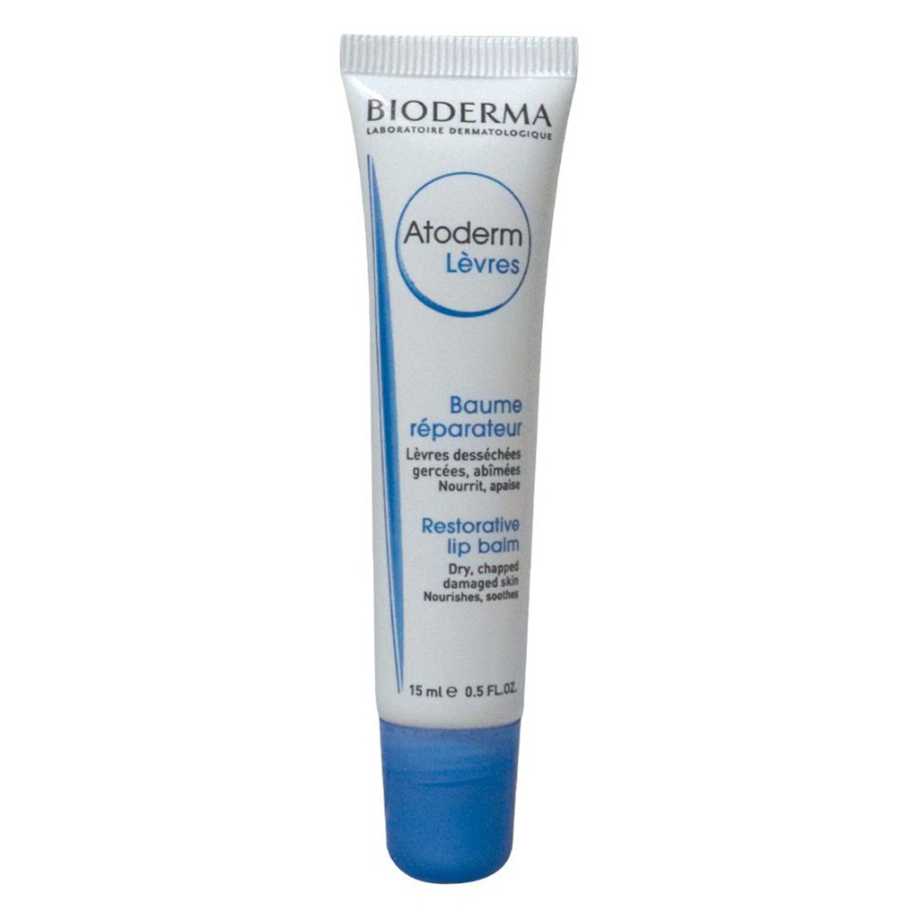 Bioderma Atoderm Restorative Lip Balm For Dry And Chapped Lips 15ml