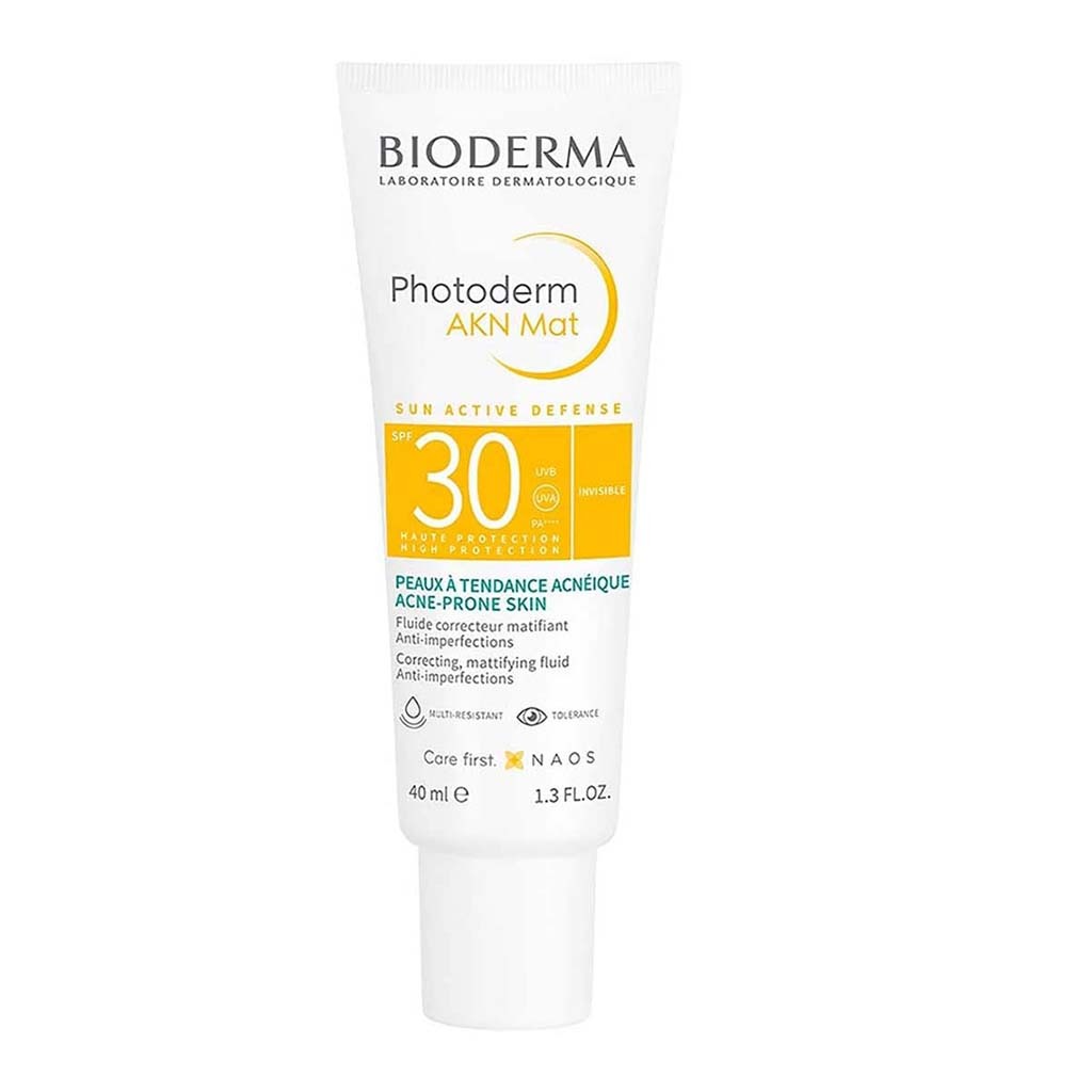 Bioderma Photoderm AKN Mat SPF30 Fluid Sunscreen For Face 40ml