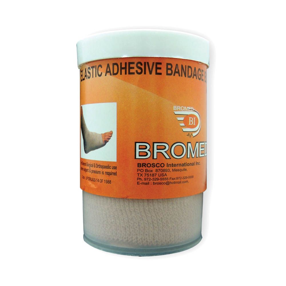 Bromed Elastic Adhesive Bandage 10cm x 4.5m