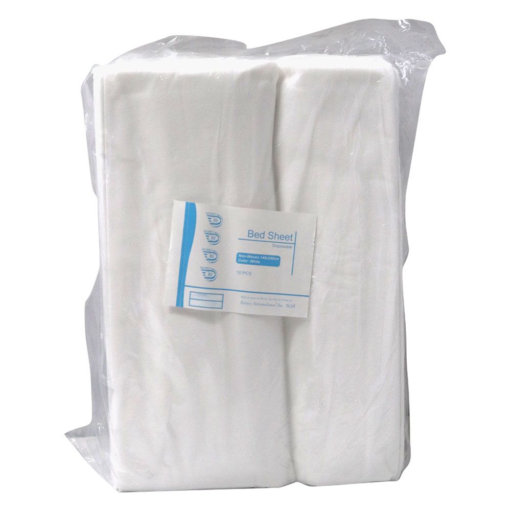 Bromed Non-Woven Disposable Bed Sheet 10's