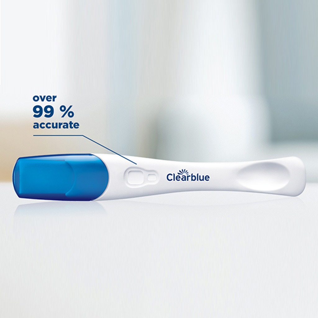 Clear Blue Plus Rapid Detection Pregnancy Test Kit 1's
